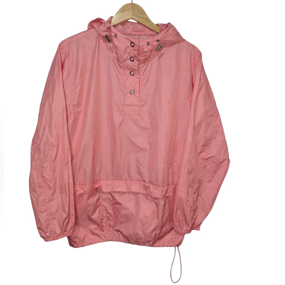 J. Crew Hooded Windbreaker Size Medium